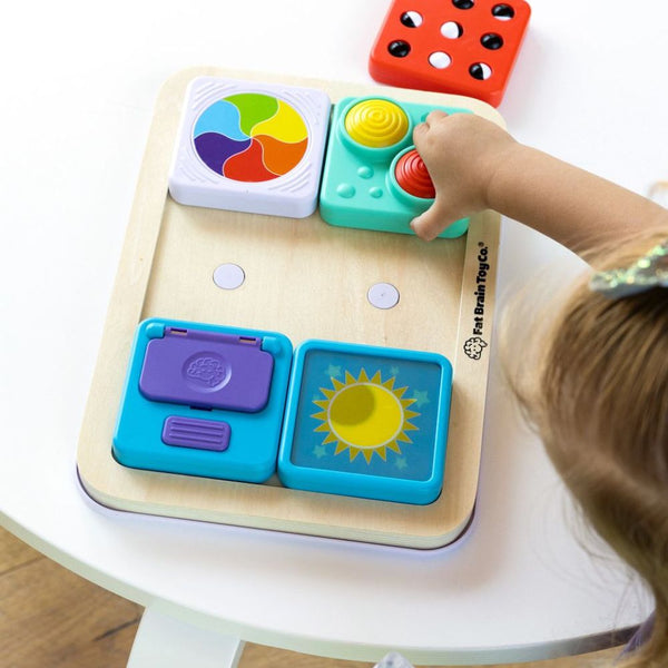 Sensorisches Quadrat PlayTab – Regenbogenrad