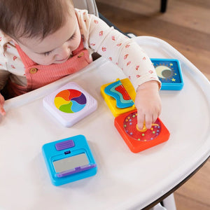 Sensorisches Quadrat PlayTab – Regenbogenrad