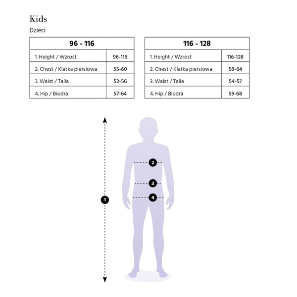 Ninja-Kostüm schwarz – Größe 96–116 cm (3–6 Jahre)