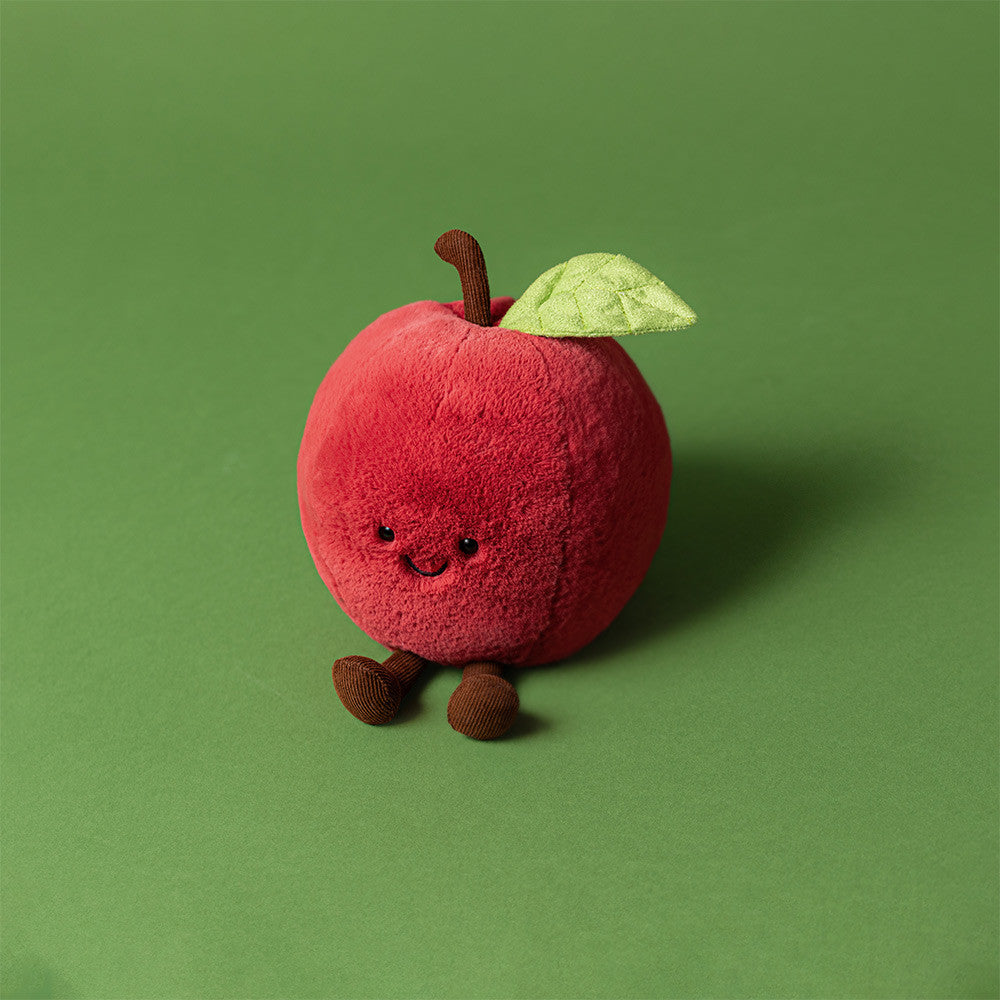 Plüsch-Lustiges Apfel 16 cm