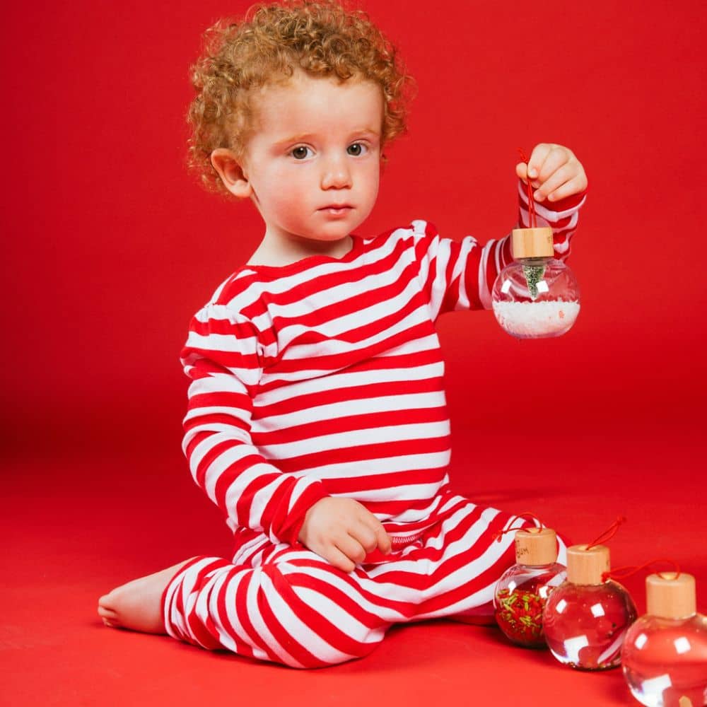 Set mit 3 Christbaumkugeln – Weihnachtskollektion