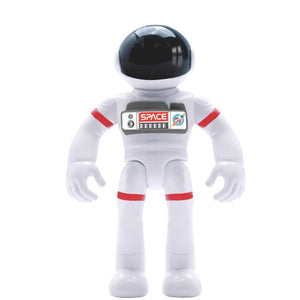 Forschungsraumfahrzeug mit Astronaut