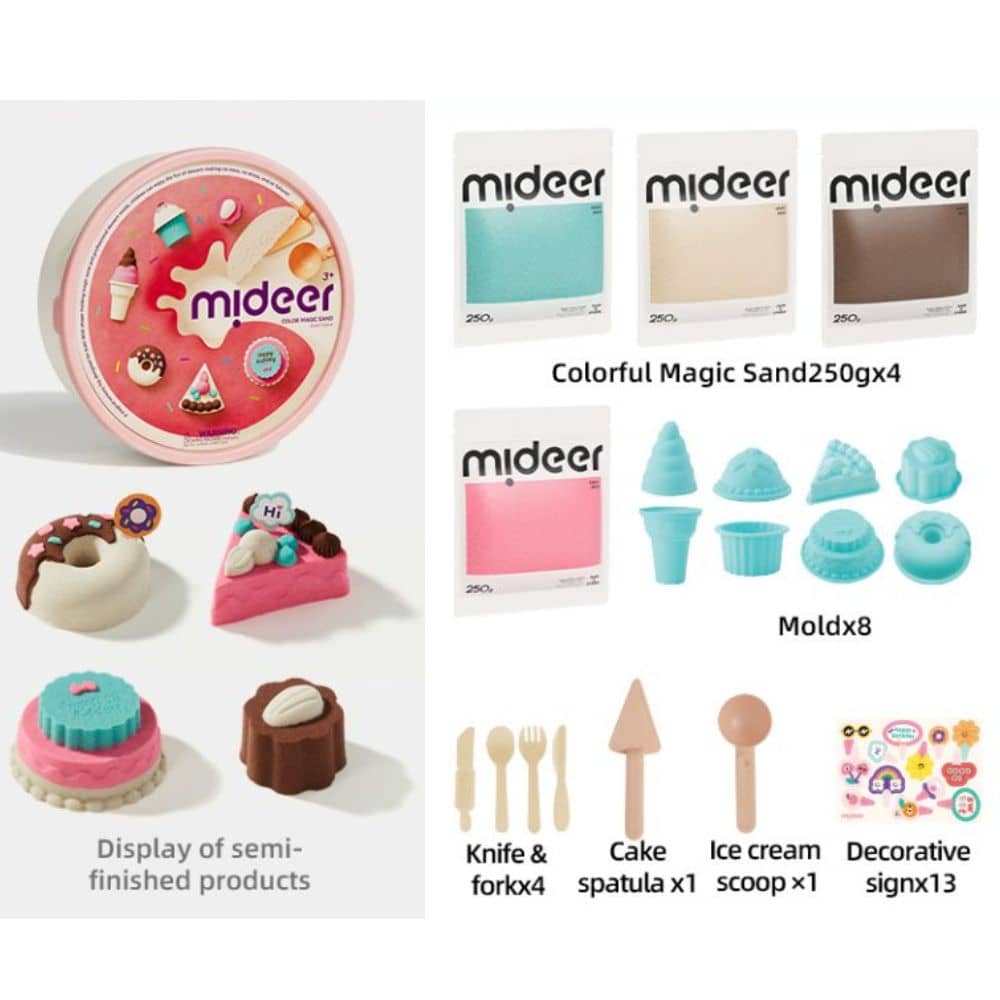 Sand Set aus Bienenwachs – Süßigkeiten & Desserts