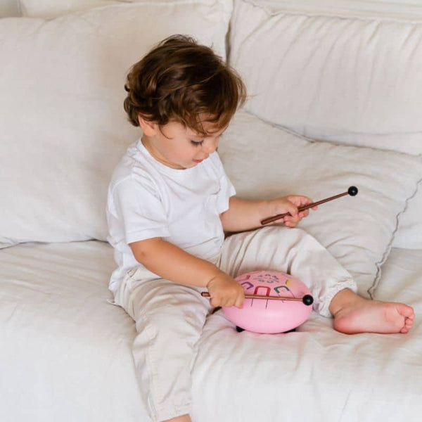 Sprach-Trommel Baby Tambu – Gelb Mellow