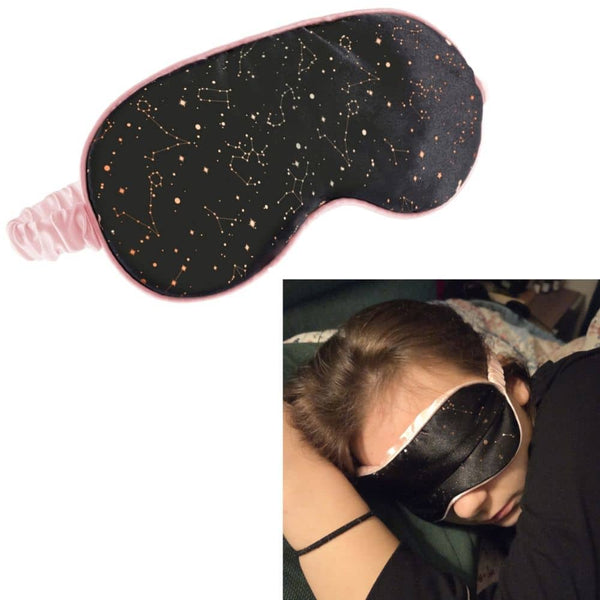 Satin-Augenmaske zum Schlafen – Sky