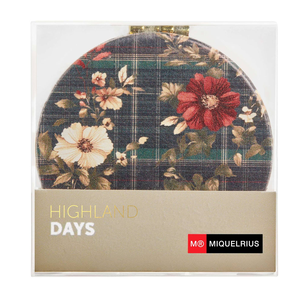 Taschen-Spiegel, doppelseitig - Flowers