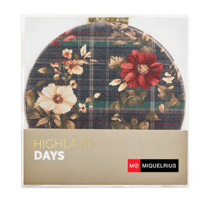 Taschen-Spiegel, doppelseitig - Flowers