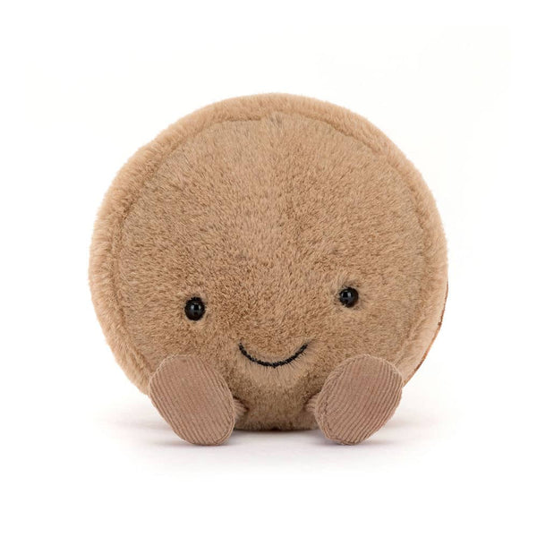 Kuscheltier Schoko-Makrone – Amuseables Mona Macaron (12 cm)