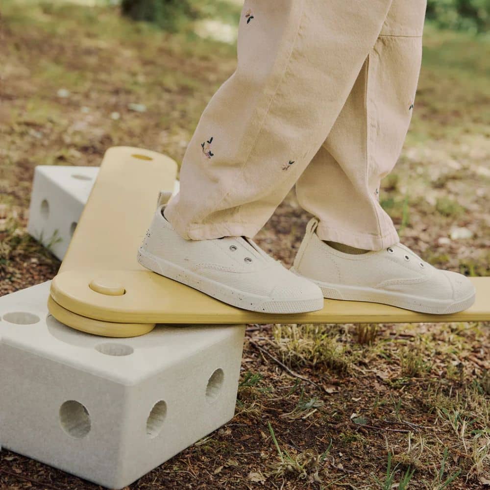Balance Track Set – Sandgrau/Honiggelb