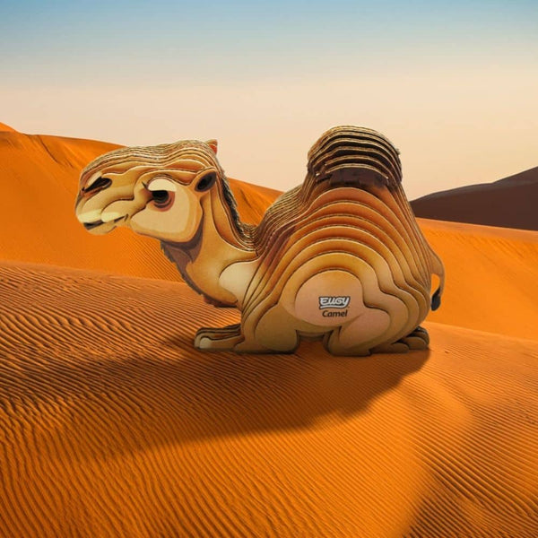 Öko-Puzzle 3D – Kamel