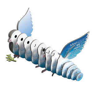 Öko-Puzzle 3D – Friedenstaube