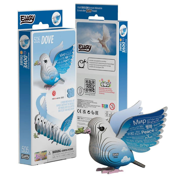 Öko-Puzzle 3D – Friedenstaube