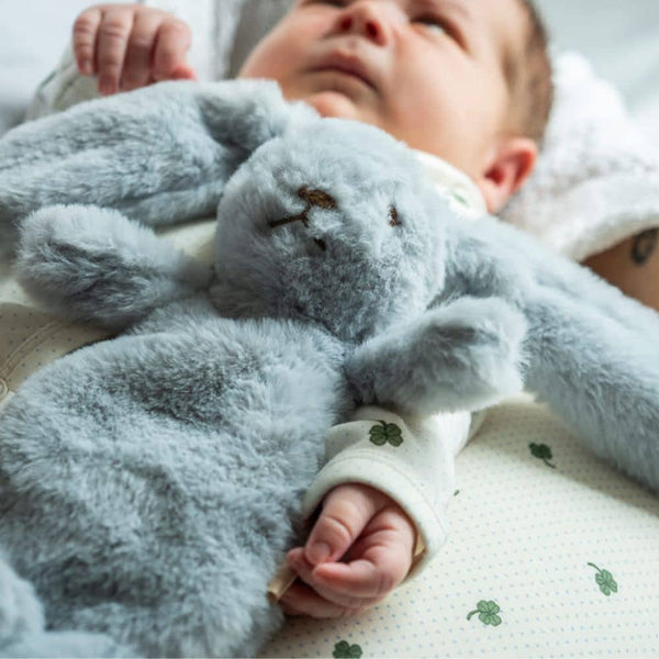 Gewichtetes Kuscheltier – Mini Teddy Hase Blue 130 g