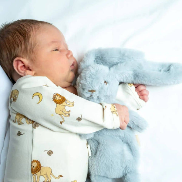 Gewichtetes Kuscheltier – Mini Teddy Hase Blue 130 g