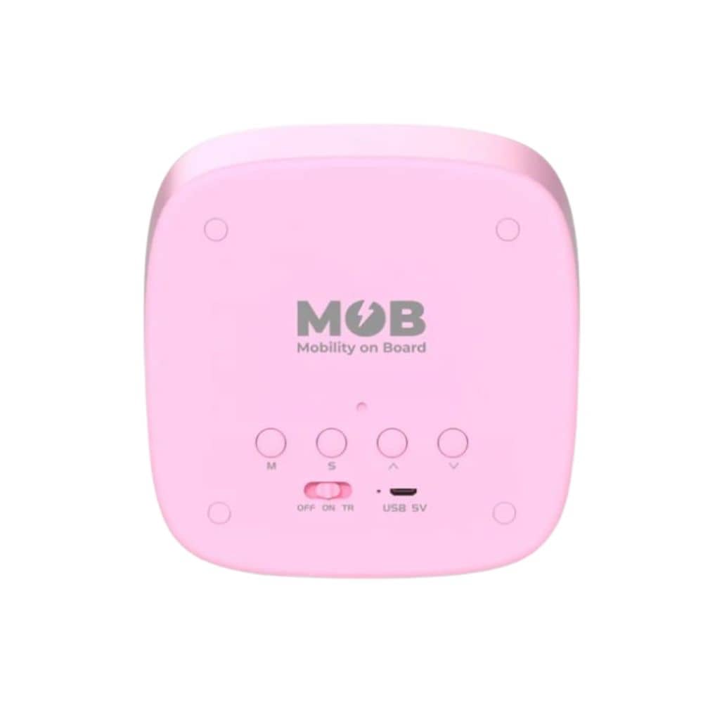 Wecker mit Lampe und Schlummerfunktion Billy  - rosa