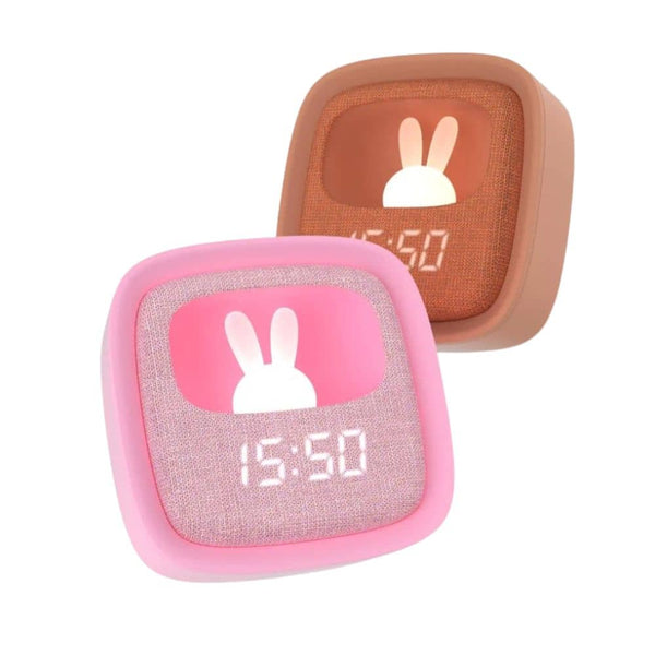 Wecker mit Lampe und Schlummerfunktion Billy  - rosa