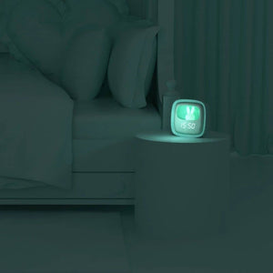 Wecker mit Lampe und Schlummerfunktion Billy – türkis