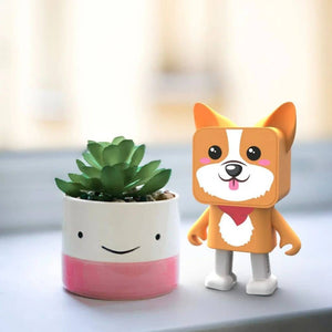 Tragbarer tanzender Lautsprecher – Corgi-Hündchen
