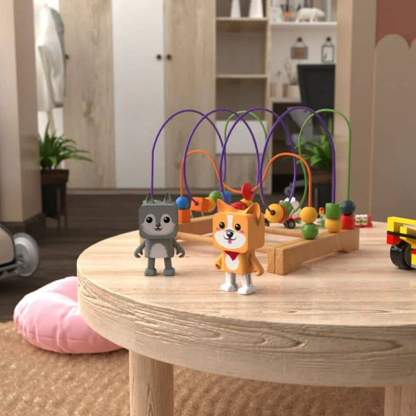Tragbarer tanzender Lautsprecher – Corgi-Hündchen