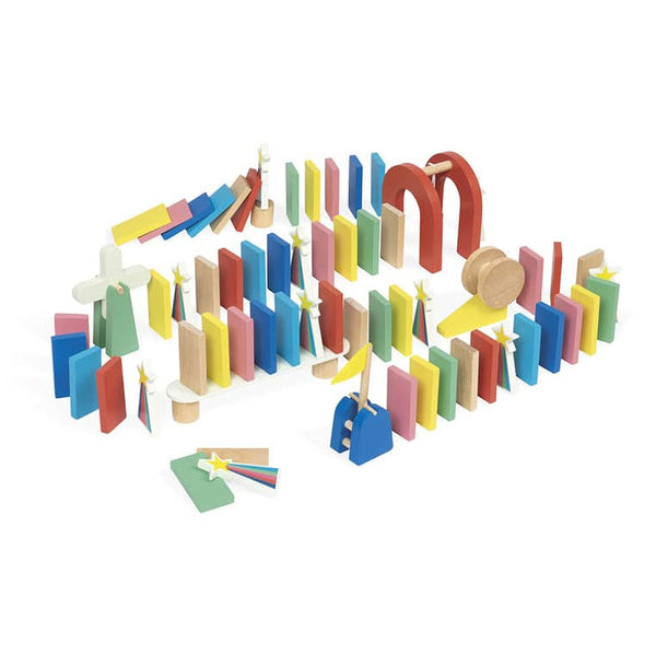 Domino-Bausatz – Hindernisparcours 100 Teile 3+
