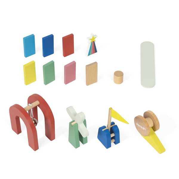 Domino-Bausatz – Hindernisparcours 100 Teile 3+