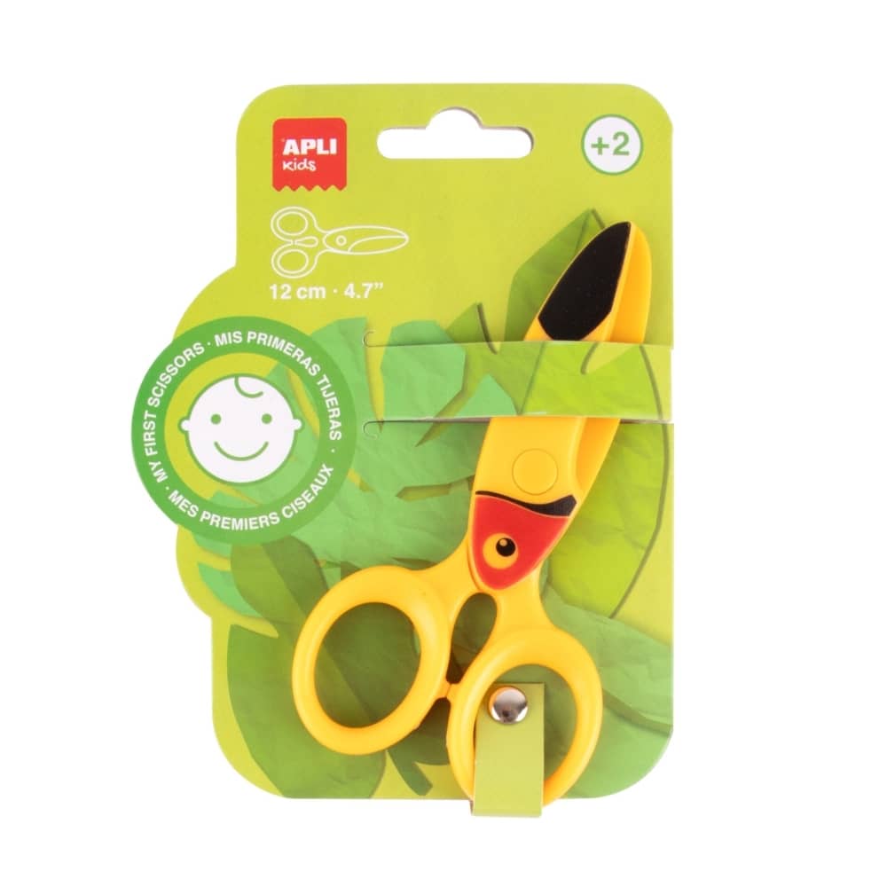 Sichere Schere für Kindergartenkinder 12 cm – Tukan