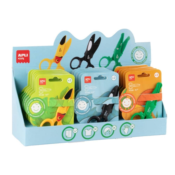 Sichere Schere für Kindergartenkinder 12 cm – Tukan