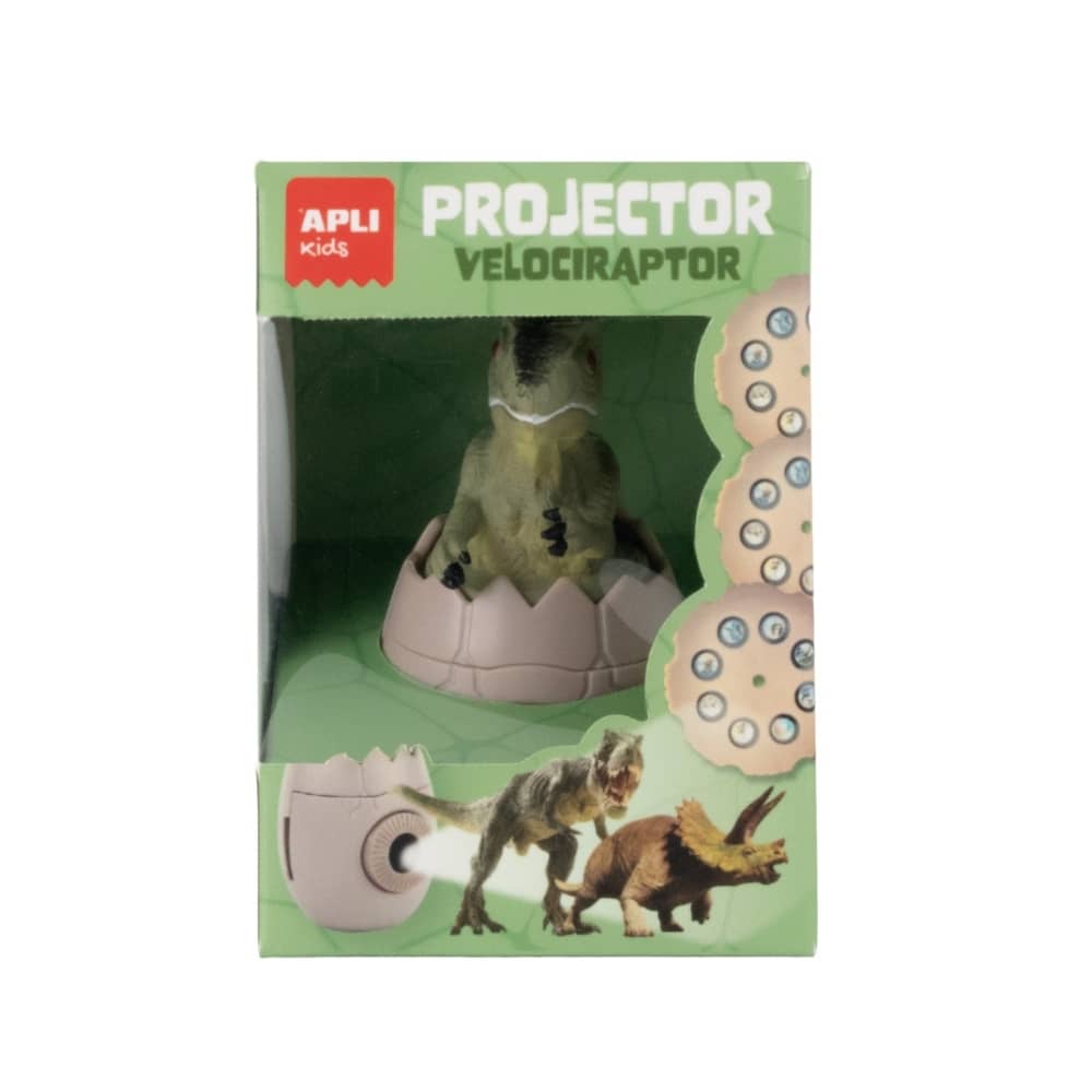 Projektor mit austauschbaren Disks – Dinosaurier Velociraptor