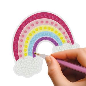 DIY-Diamantaufkleber – Regenbogen