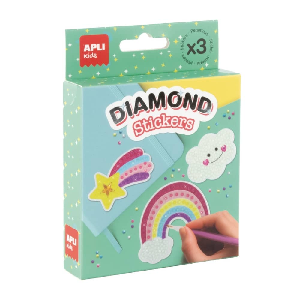 DIY-Diamantaufkleber – Regenbogen