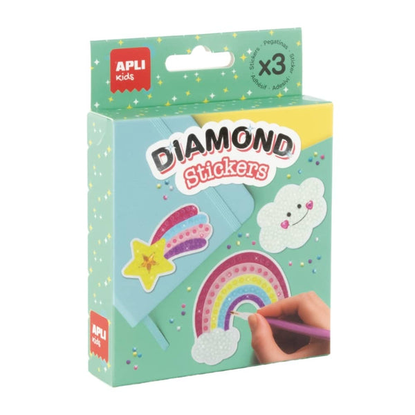 DIY-Diamantaufkleber – Regenbogen
