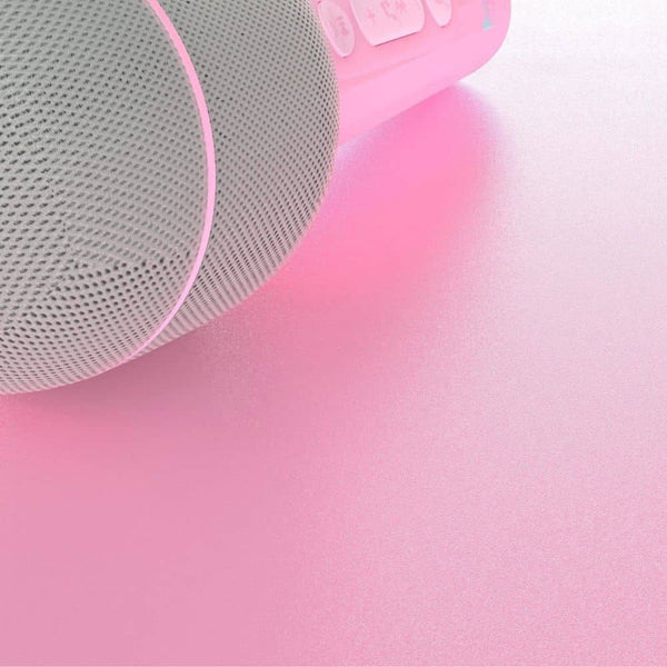 Groovy Wireless Microphone with Vocal Effects – Pink