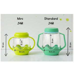 Mini-Sinnesglas zum Befüllen mit Wasser – rosa