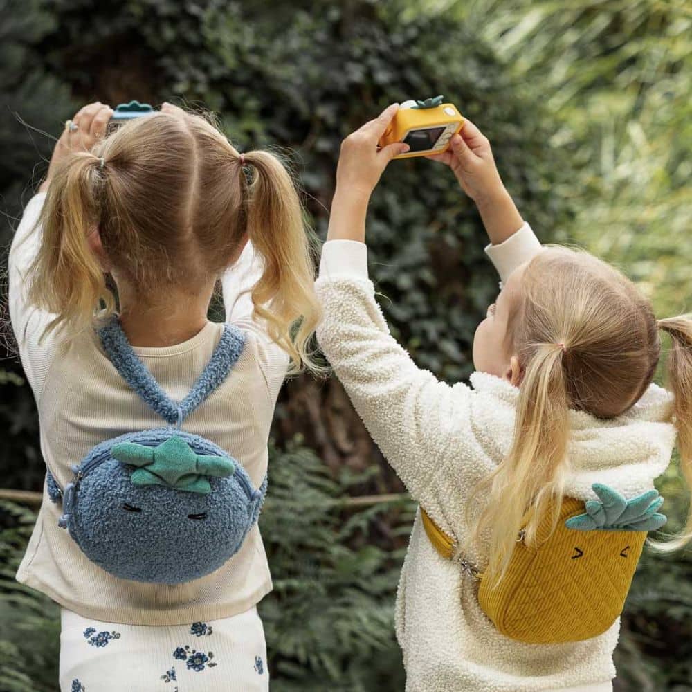2-in-1-Rucksacktasche für Kameras – Cheeky Fruit Blubelle
