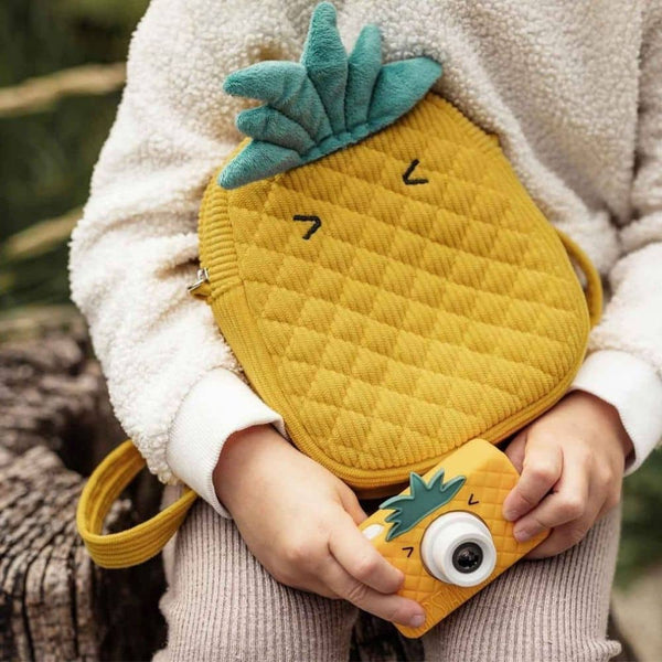 2-in-1-Rucksacktasche für Kameras  - Cheeky Fruit Pinacoolada