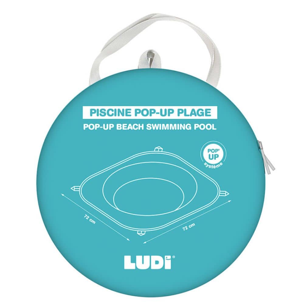Tragbare Pop-up-Badewanne für den Strand