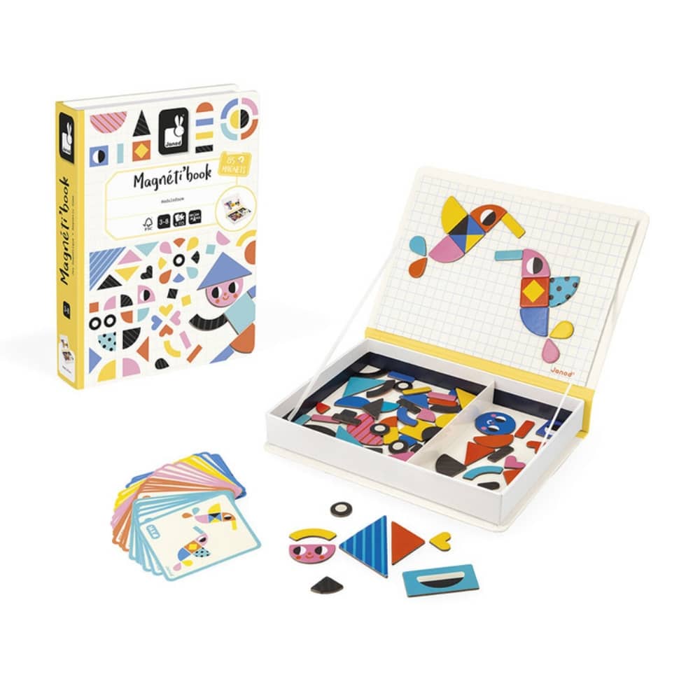 Magnetisches Puzzle Magnetibook – Formen