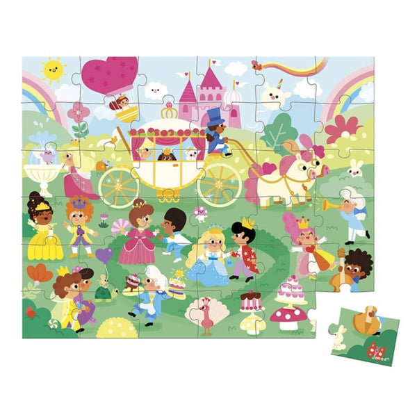 Puzzle im Koffer – Prinzessinnen 36 Teile