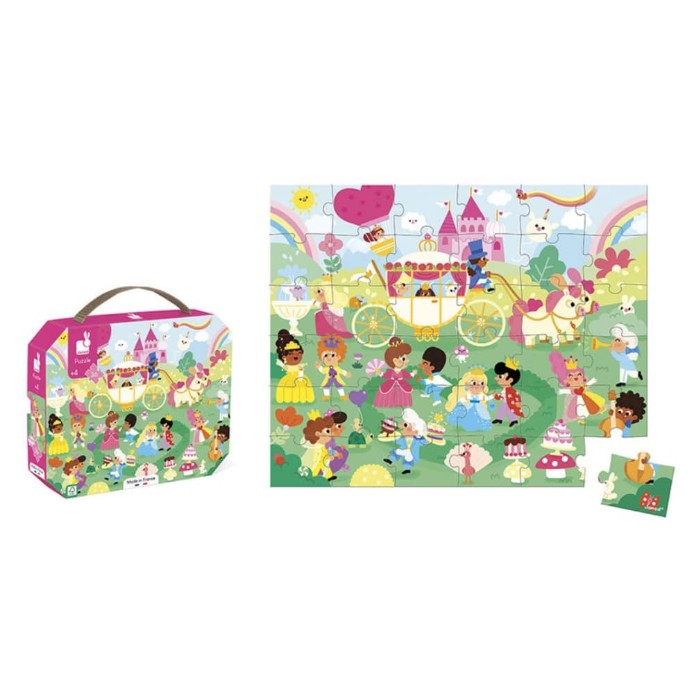 Puzzle im Koffer – Prinzessinnen 36 Teile
