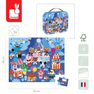 Puzzle im Koffer – Party 36 Teile