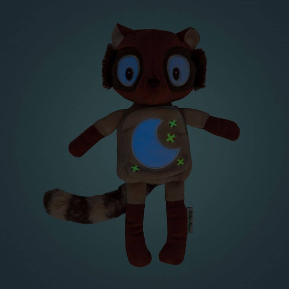 Kuscheltier mit Buch – Lemur Elvis ab 6 Monaten