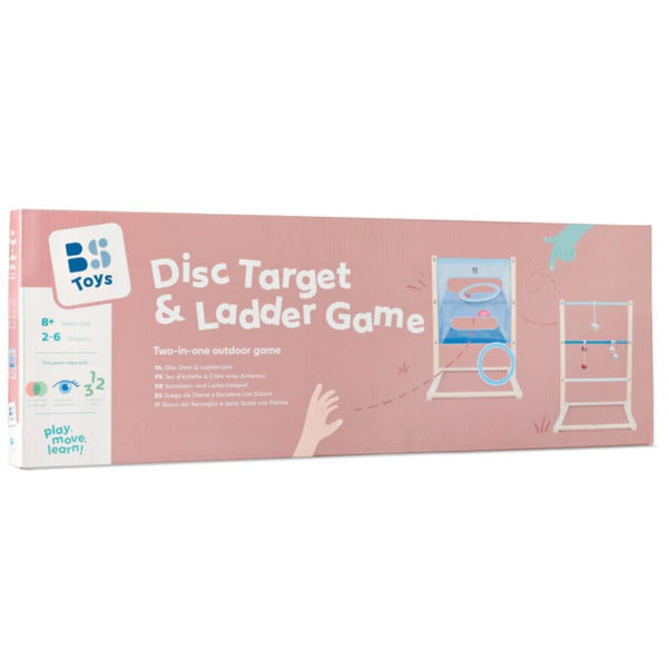 Geschicklichkeitsspiel – 2-in-1: Leiter und Zielwerfen