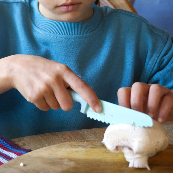 Klassisches Kindermesser Klyv Classic – Rostrot