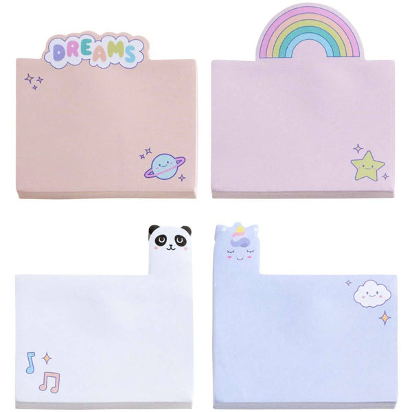 Haftnotizen-Set – Dreams (4 Motive, 120 Blatt)