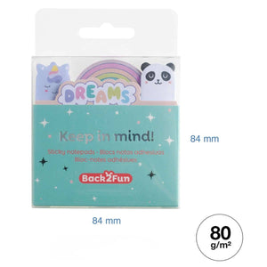 Haftnotizen-Set – Dreams (4 Motive, 120 Blatt)