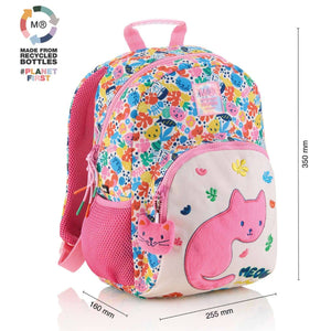 2-Fach Schulrucksack – London Matisse Cat (12L)