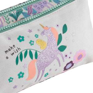 Federmäppchen mit 4 Fächern – Magic Unicorn
