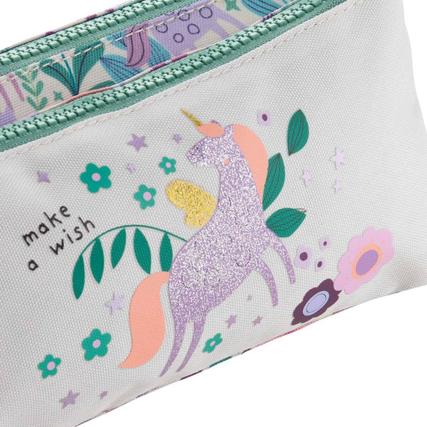 Federmäppchen mit 4 Fächern – Magic Unicorn