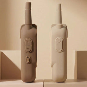 Video-Walkie-Talkie-Set – KidTooki Beige & Braun (2er-Set)