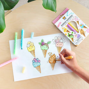Duftmarker-Set - Süße Desserts (6 Stück, auswaschbar)
